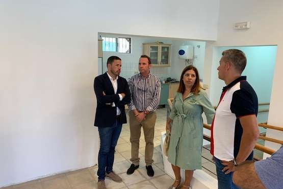 La rehabilitación del Centro de Estancia Diurna de Enfermos de Alzhéimer enfila su tramo final (Foto TA)